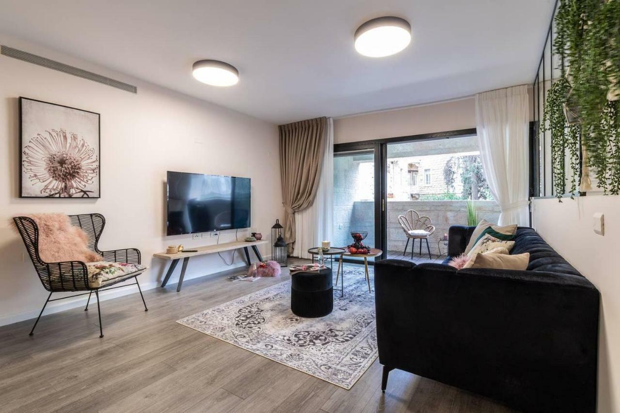 King David Residence Luxury 4 Bd/Pool/Gym/Parking エルサレム エクステリア 写真