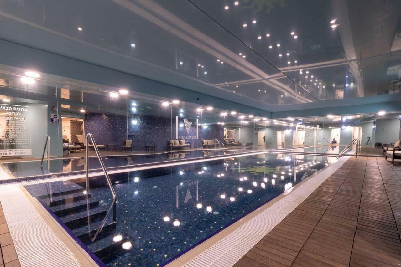 King David Residence Luxury 4 Bd/Pool/Gym/Parking エルサレム エクステリア 写真