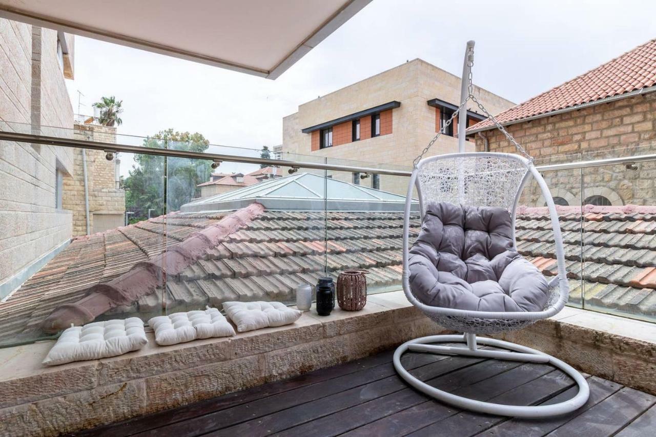 King David Residence Luxury 4 Bd/Pool/Gym/Parking エルサレム エクステリア 写真