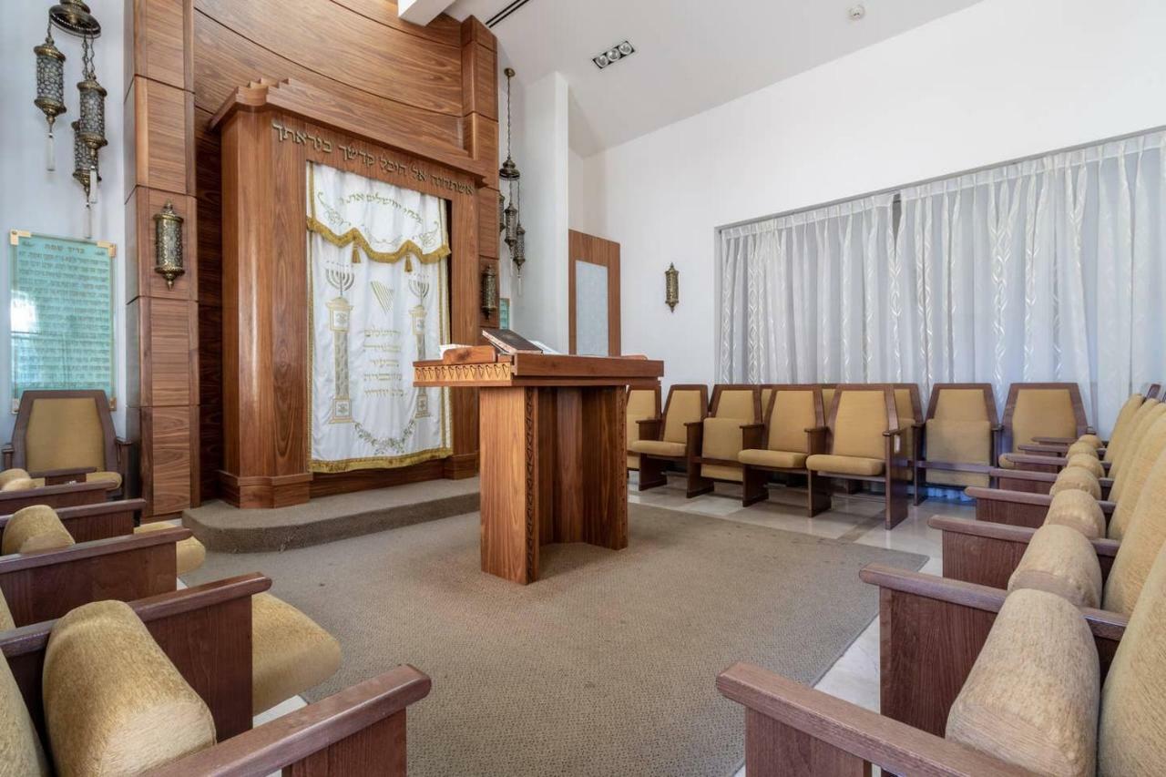 King David Residence Luxury 4 Bd/Pool/Gym/Parking エルサレム エクステリア 写真